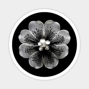 Silken Petals Magnet